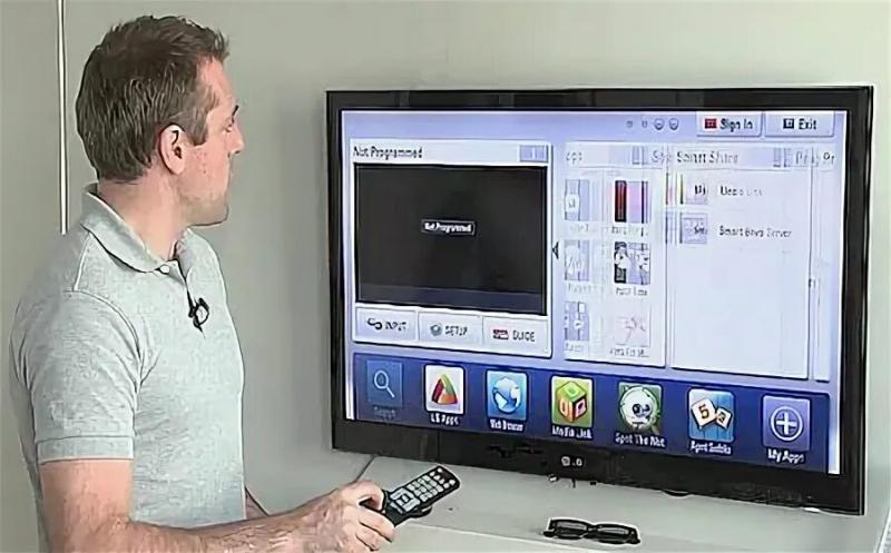 Настройка телевизора LG