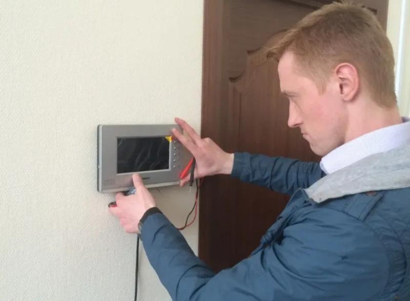 Установка домофона