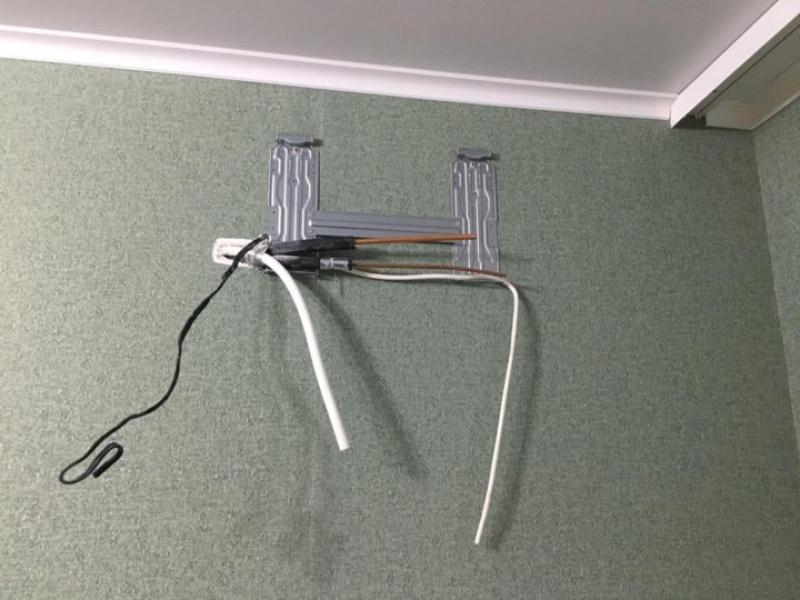 Установка кондиционера