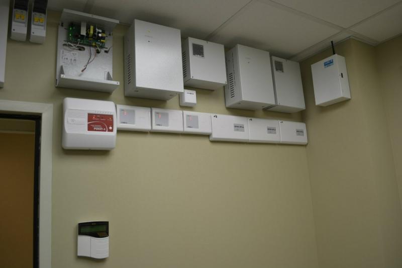 Монтаж охранной сигнализации