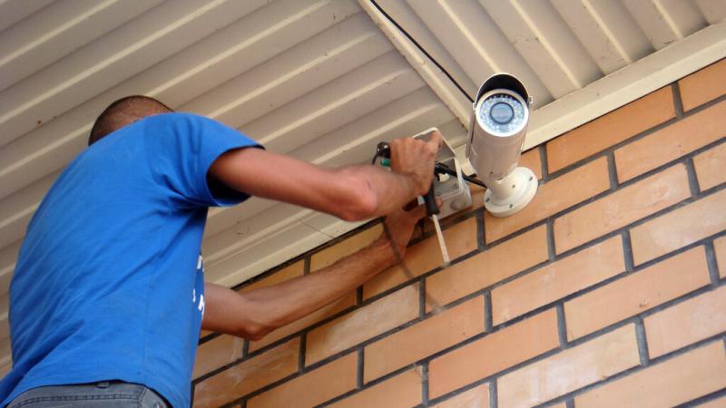 Монтаж видеонаблюдения