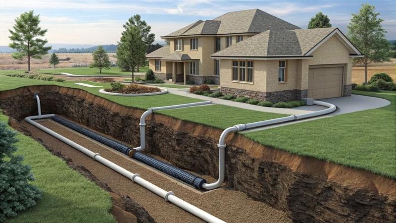 Устройство дренажной системы — с материалами мастера