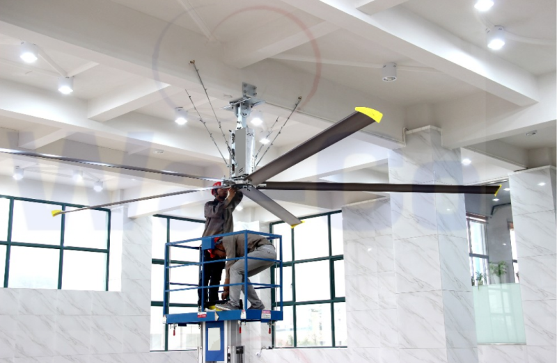 Монтаж потолочных вентиляторов — Новокузнецк