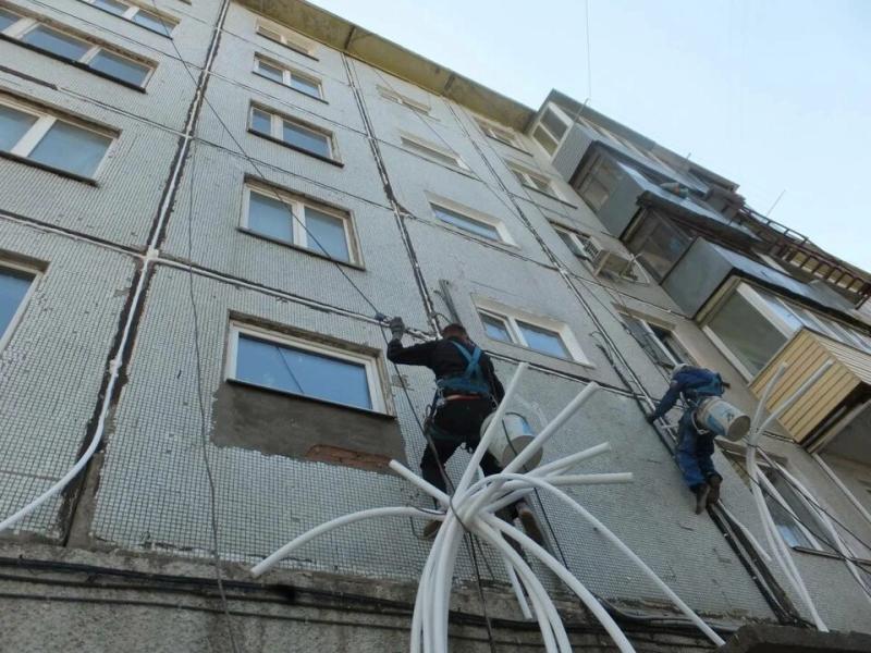 Утепление швов в панельном доме