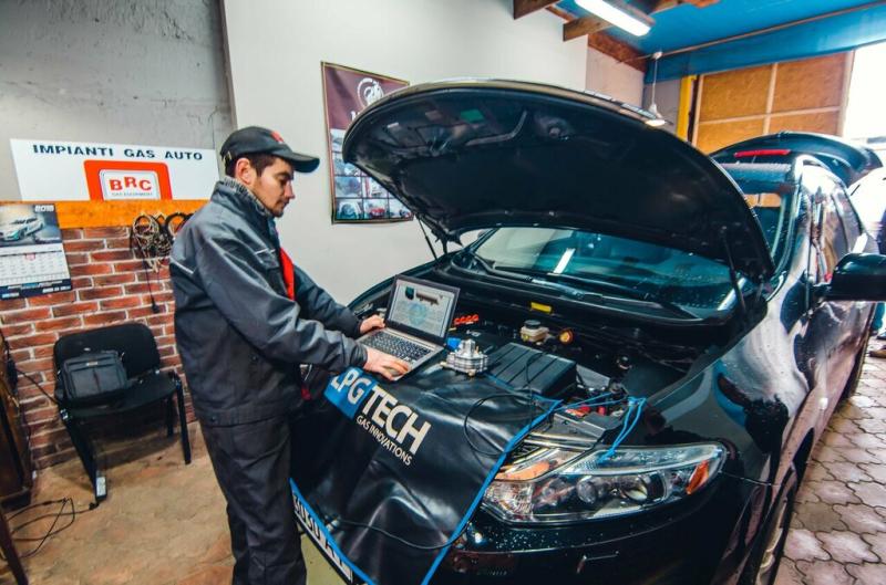 Установка газового оборудования