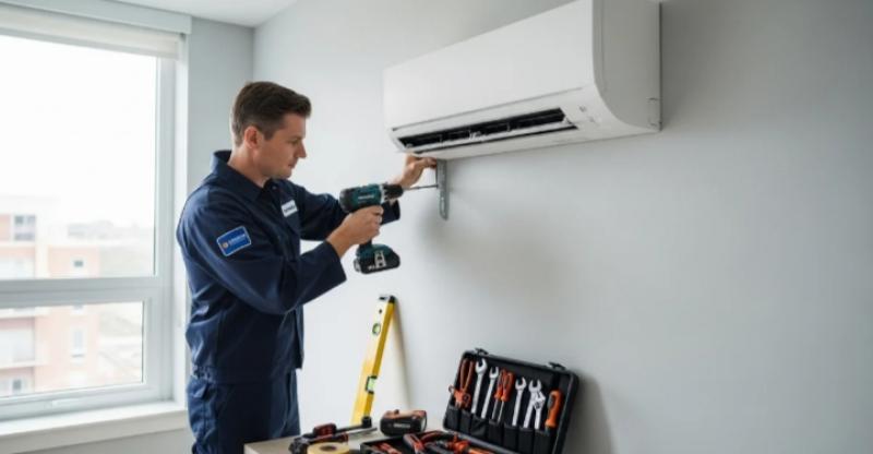 Установка кондиционера