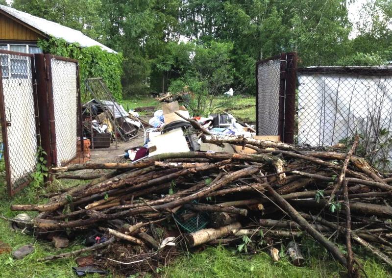 Расчистка территории