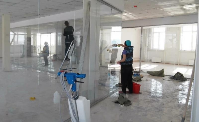 Уборка офиса после ремонта